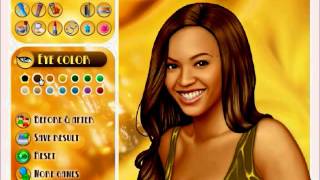 Makijaż dla Beyonce/Ubieranki/Gry dla dziewczyn screenshot 2