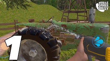 POWER WASH SIMULATOR Gameplay Walkthrough Part 1 - Levels 1-3 (iOS, Android)