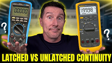 EEVblog 1671 - Beware of Multimeter Continuity Latching