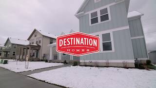 Destination Homes: Clearwater floor plan tour located in South Jordan's Daybreak