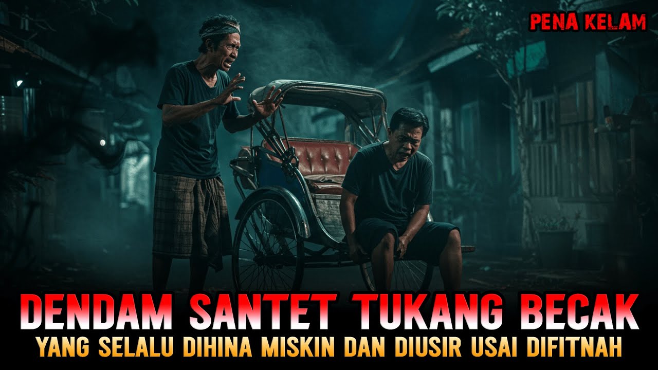 Dendam Tukang Becak Miskin Diusir, Musunya Disantet Hingga Kakinya Busuk!