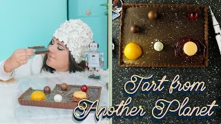 Raiza's Chocolate Tart From Another Planet | The Sweet Side of Life | Food Network screenshot 4