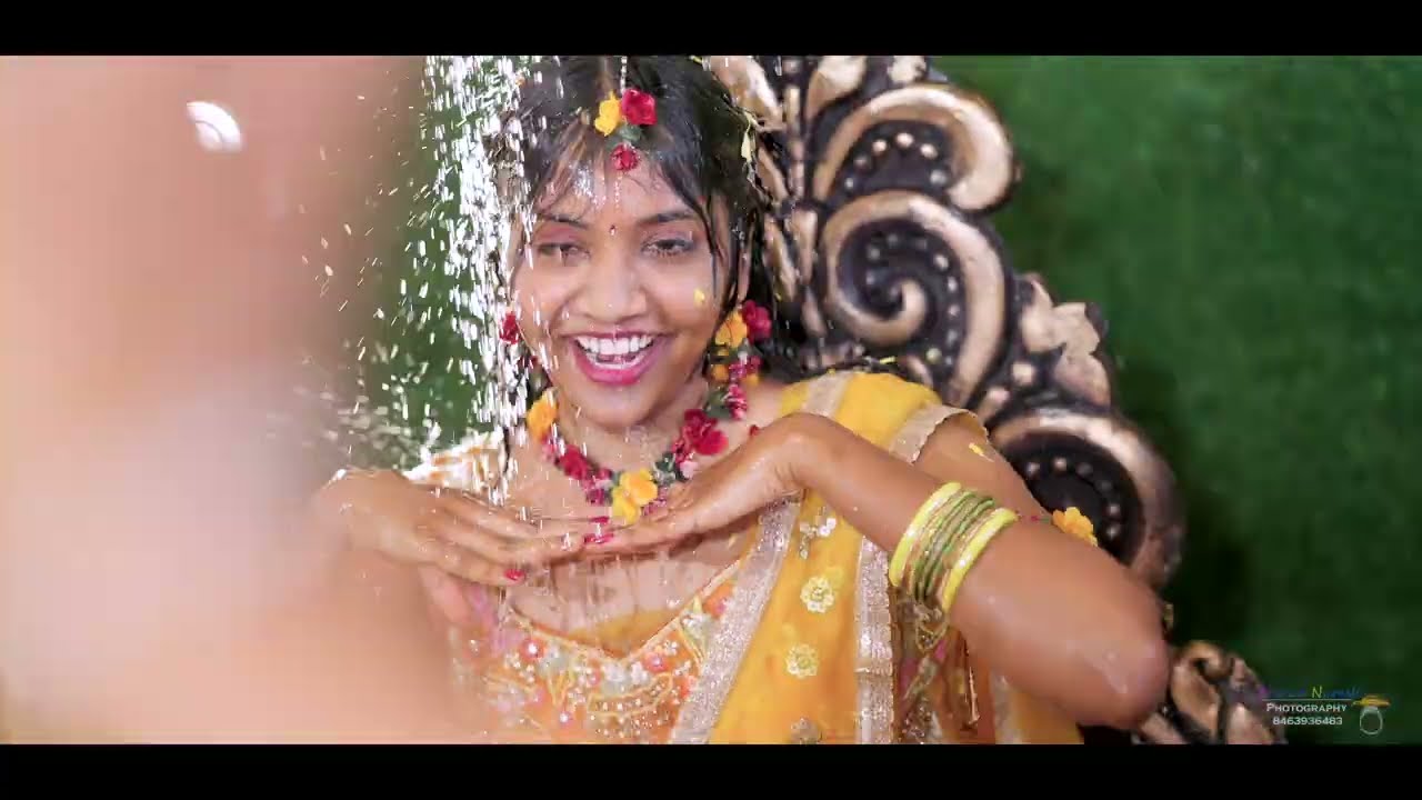 Niharika Haldi Teaser 4k | Telugu Bridle Ceremony | Telugu Best Bride Haldi Promo | Prince Naresh PG