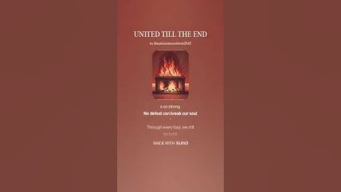 UNITED TILL THE END