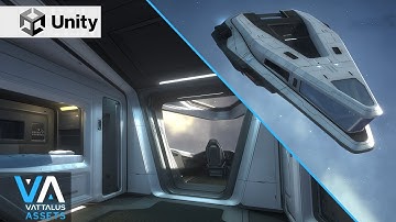 Phobos: 3D Spaceship With Interior - Demo | Unity Asset Store