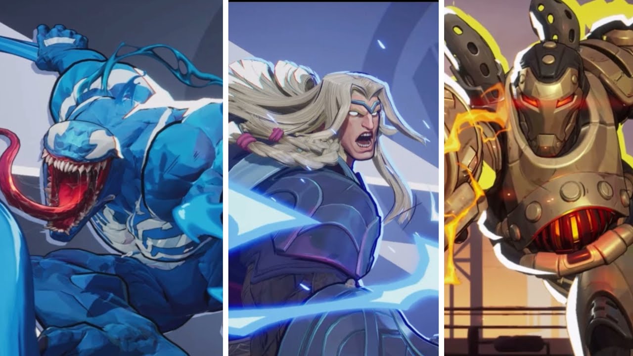 Marvel Rivals Animations Characters Marvel Rivals Beta - All Character Intros and MVP Animations (4K 60fps ...