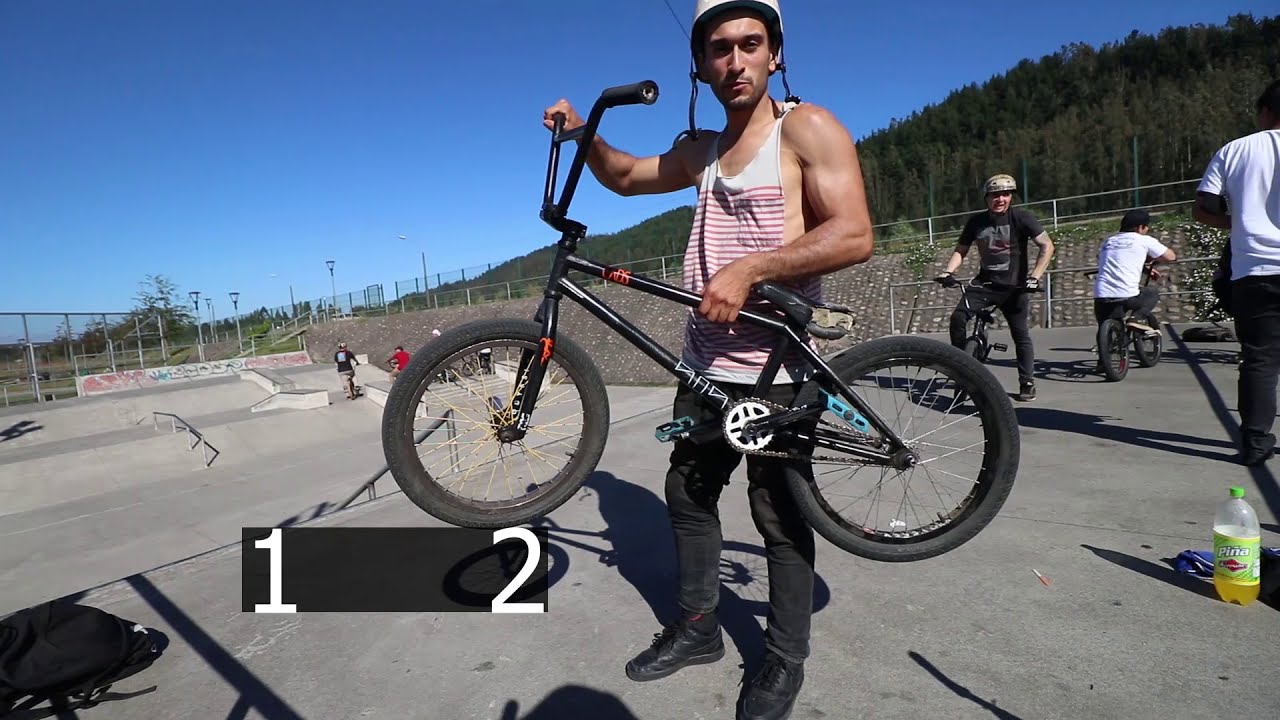 COMO HACER DOBLE BARSPIN EN BMX // HOW TO DO DOUBLE BARSPIN BMX YouTube