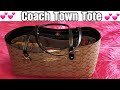 What's in my Coach Town Tote💕