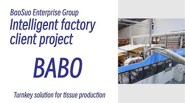 【Baosuo】YH-PL Automatic Facial Tissue Production Line with Water lamination in BABO
