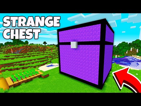 What's INSIDE the BIGGEST PORTAL CHEST in Minecraft ? I found a LARGЕST CHEST ! CURSED chest