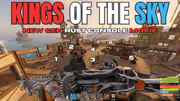 How we TOOK OVER the SKY  | Rust Console New Gen Movie