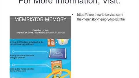 The Memristor Memory Toolkit