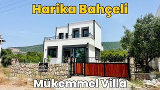 Denize Yakın Didim Akbükte Harika Bahçeli Villa Turu E-672