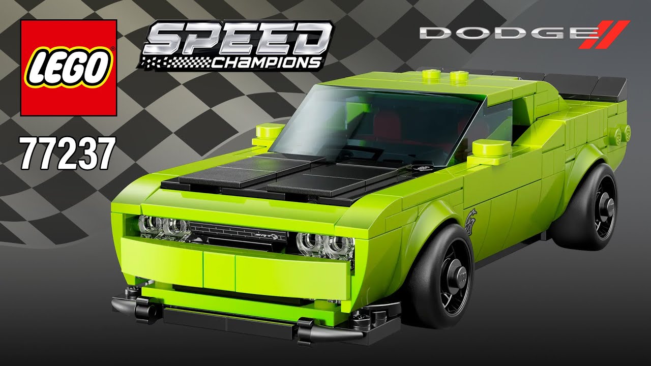 LEGO Speed Champions Dodge Challenger SRT Hellcat (77237)[390 pc