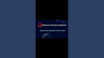 Sitecore Shorts - Interview Question Short #42 #shorts #cms #sitecore