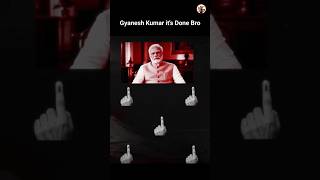 Gyanesh Kumar it's Done bro |  Dhruv Rathee | vote chor  | #short #Shorts @partapurallinone