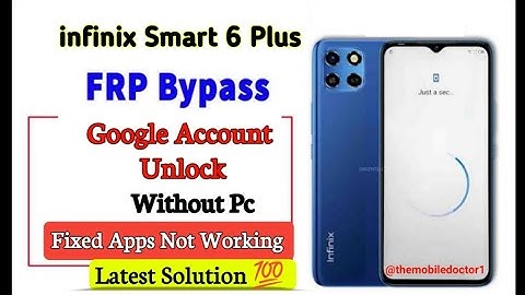 infinix Smart 6 Plus Frp Bypass Without Pc | infinix X6511G Google Account Unlock Without Pc 🔥