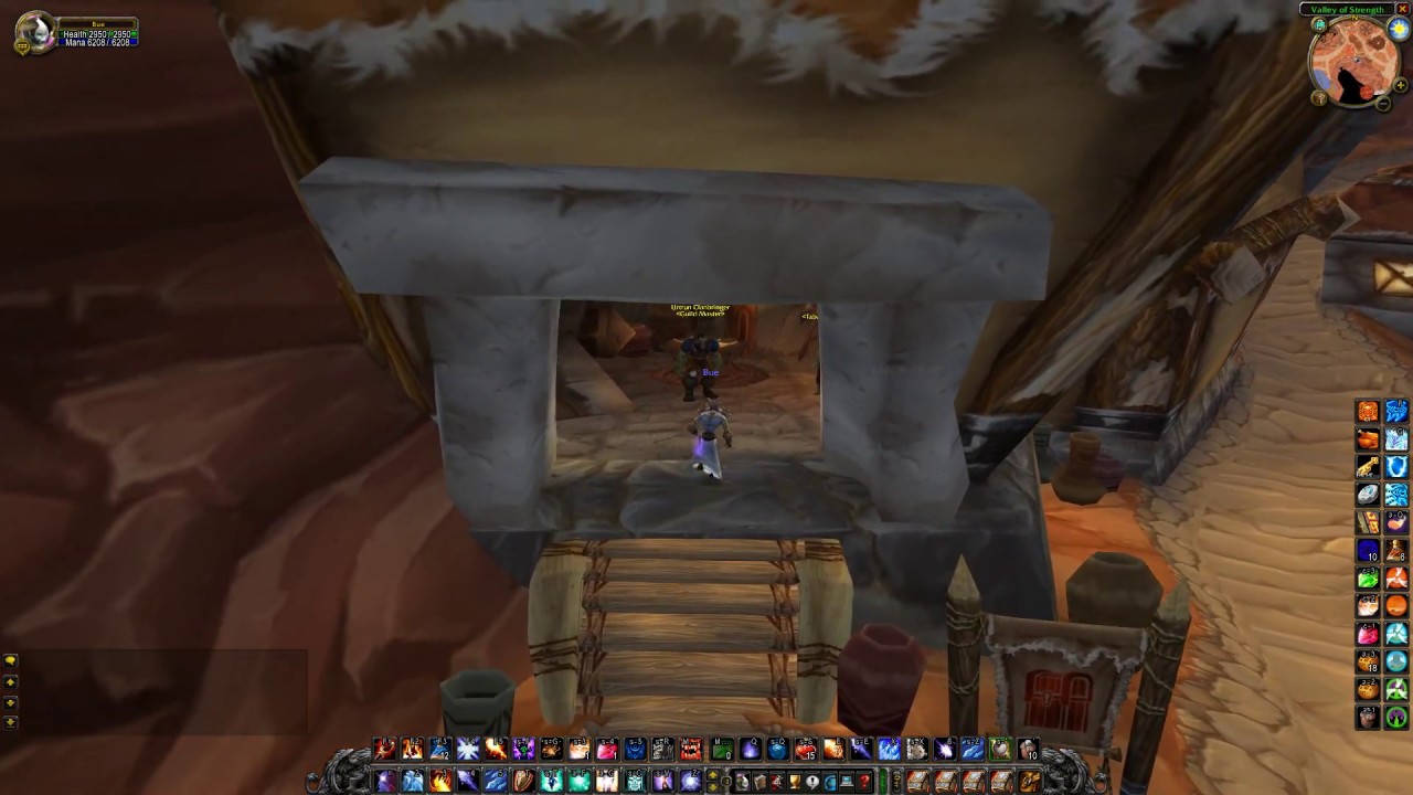 Orgrimmar Guild Master Location Wow Classic Youtube