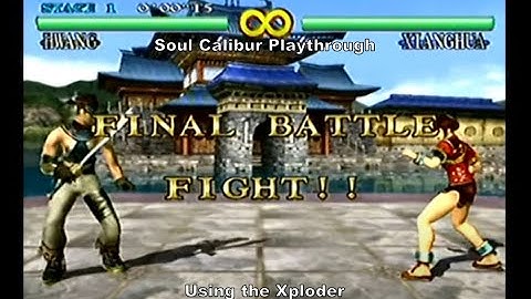 Soul Calibur Playthrough using the Dreamcast Xploder :D #Dreamcast #Sega #DC #CheatCodes #Gaming