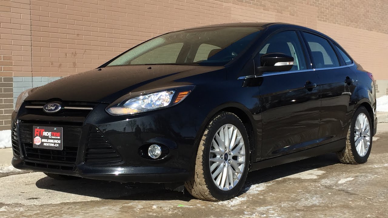 2014 Ford Focus Titanium - Luxury Group, Sunroof, Backup Camera | HUGE VALUE auto finance news