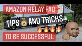 Tips and Tricks so you can be successful with Amazon Relay #amazonrelay #logistics #boxtruck