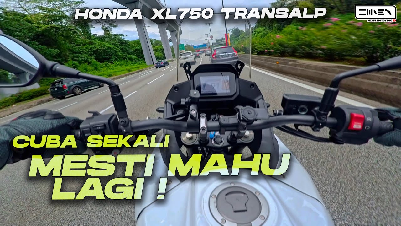 TAK PUAS ! TERLALU SERONOK ! Honda XL750 Transalp Malaysia | Insta360 Ace Pro 2 [4K]