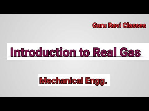 3.2 Real gas and compressibility factor – Introduction to
