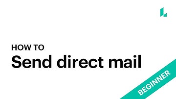 How to send direct mail [ Lucidpress Tutorials ]