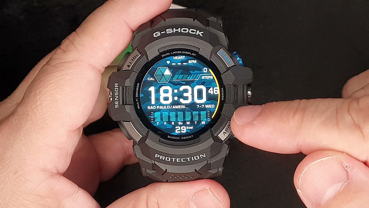 CASIO SMART G-SHOCK G-SQUAD PRO GSW-H1000 (G-SHOCK SMART - SMARTWATCH)