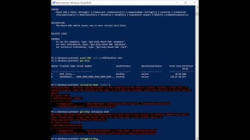 How to Create and Manage VHD using PowerShell