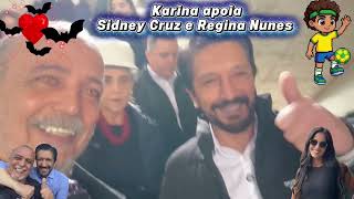 VPR 26 Karina apoia Sidney Cruz e Regina Nunes junto com o prefeito Ricardo Nunes e Ozziel Souza