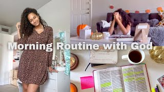 Christian Girl Morning Routine | bible study, testimony, prayer