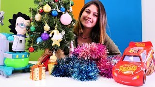 Şimşek Mcqueen Ile Yeni Yıl Ağacı Süslüyoruz