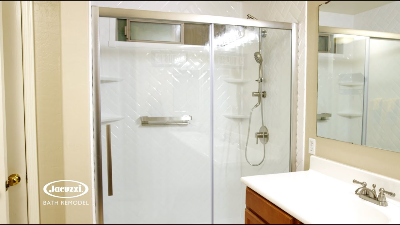 Jacuzzi Bath Remodel Customer Testimonial: Regina and Dennis F. - YouTube