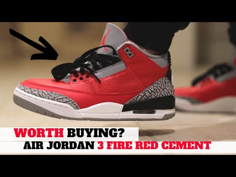 red jordan 3s