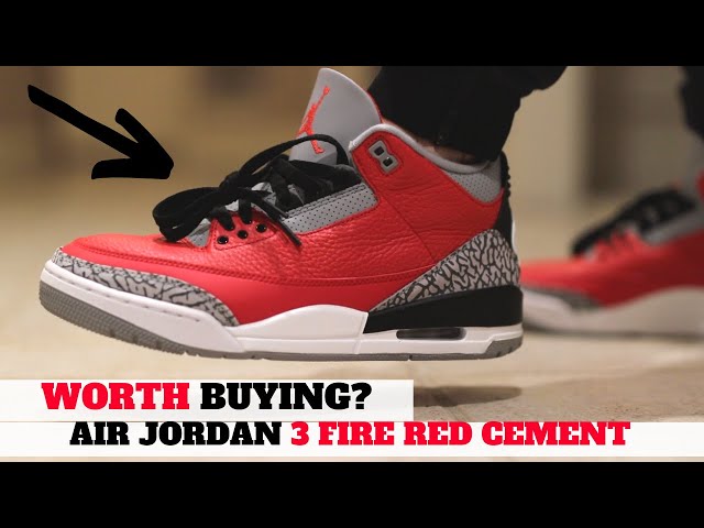 Air Jordan 3 Retro SE FIRE RED CEMENT 