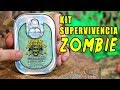 Pruebo kit de supervivencia apocalipsis zombie en una lata