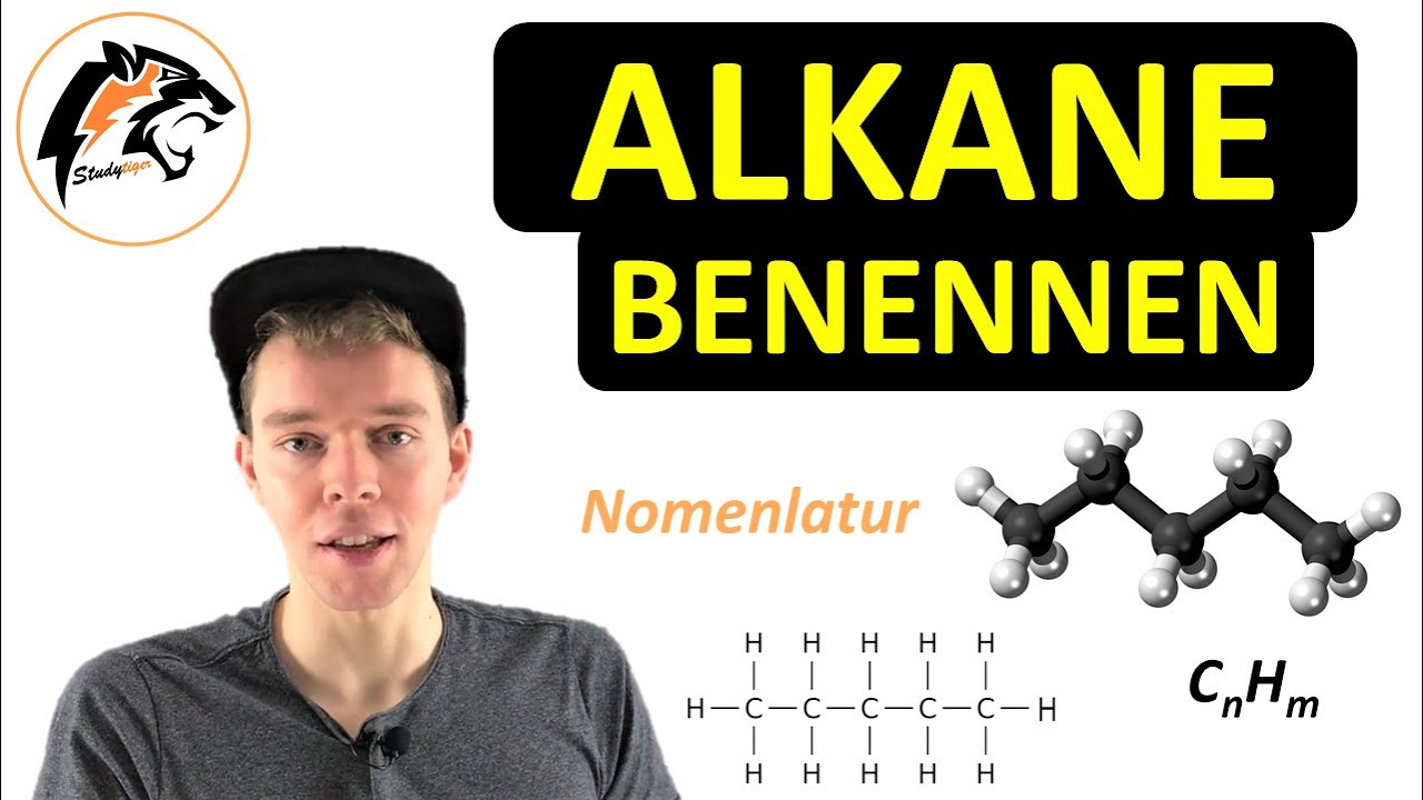 ALKANE benennen (IUPAC Nomenklatur) | Chemie Tutorial