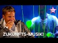 Laser Harfe Verwandelt Das Supertalent Studio In Eine Disco I Ganzer Auftritt I Das Supertalent