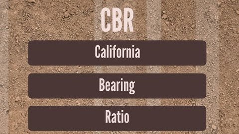 What is CBR testing - California Bearing Test  -  learn more about testing the soil