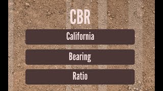What is CBR testing - California Bearing Test  -  learn more about testing the soil