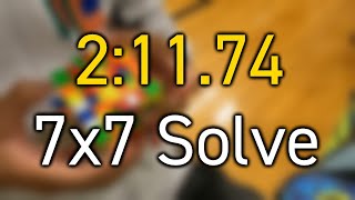 2:11.74  7x7 Solve (PR) | 9th in the USA!