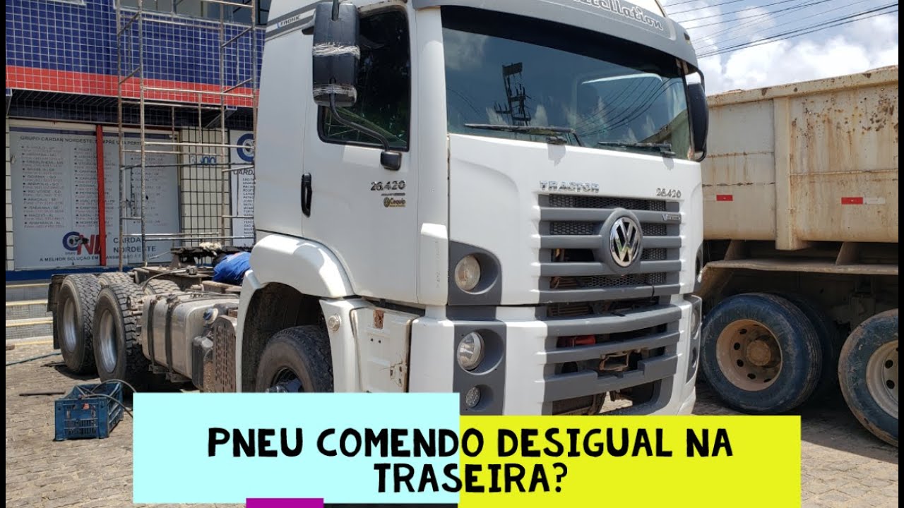 PNEU COMENDO DESIGUAL NA TRASEIRA?