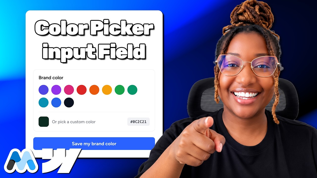 #249 - Color Picker Input Field tutorial