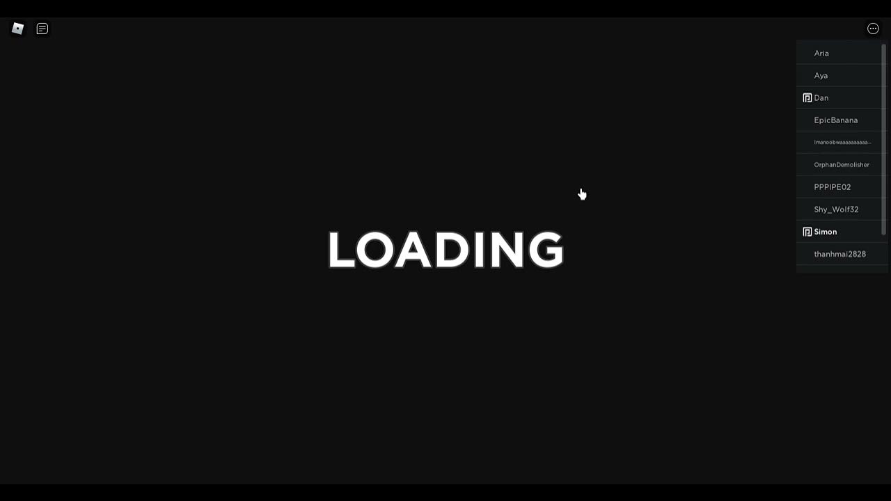 When you're stuck on the loading screen of EVADE YouTube