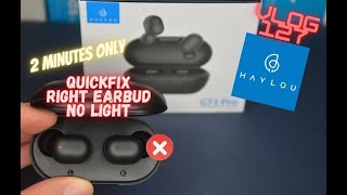 [HD] DIY QUICKFIX - RIGHT EARBUD NO LIGHT - HAYLOU GT1 PRO - PART 2