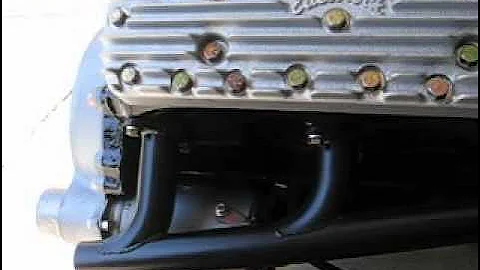 017.AVI Rebuilt '49 Merc. Flathead V8, 3/4 race cam, dual carbs