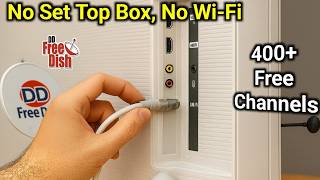 बिना Set Top Box DD Free Dish कैसे चलाएं | Direct TV Connection Full Guide 2026 screenshot 1