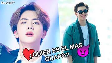 ¿Quién sale guapo en BTS?