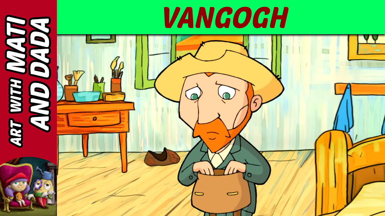 Art With Mati  Dada   VanGogh  Kids Animated Short Stories in English